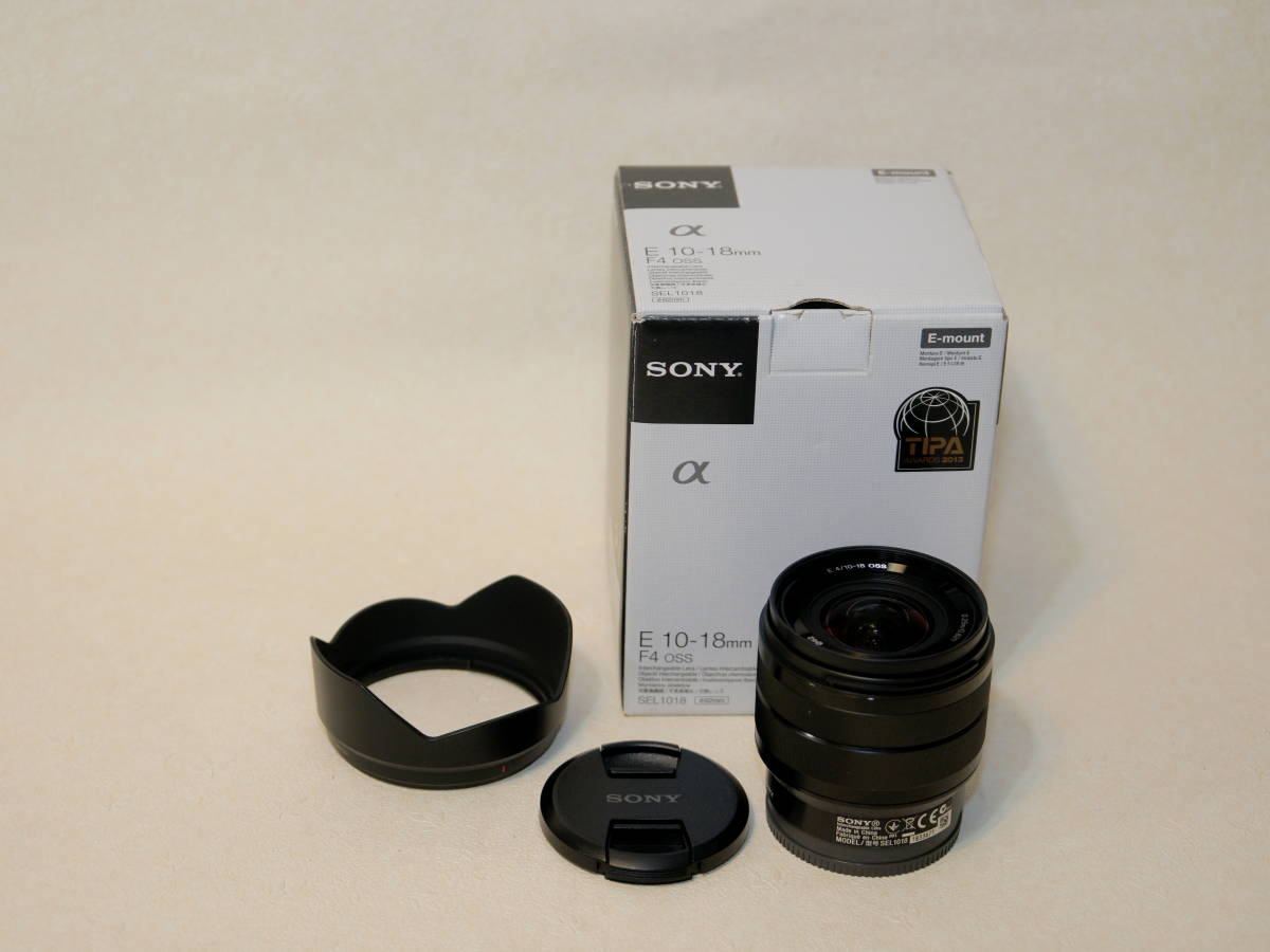 日本製即納 広角ズームレンズE 10-18mm F4 OSS Eマウント SEL1018