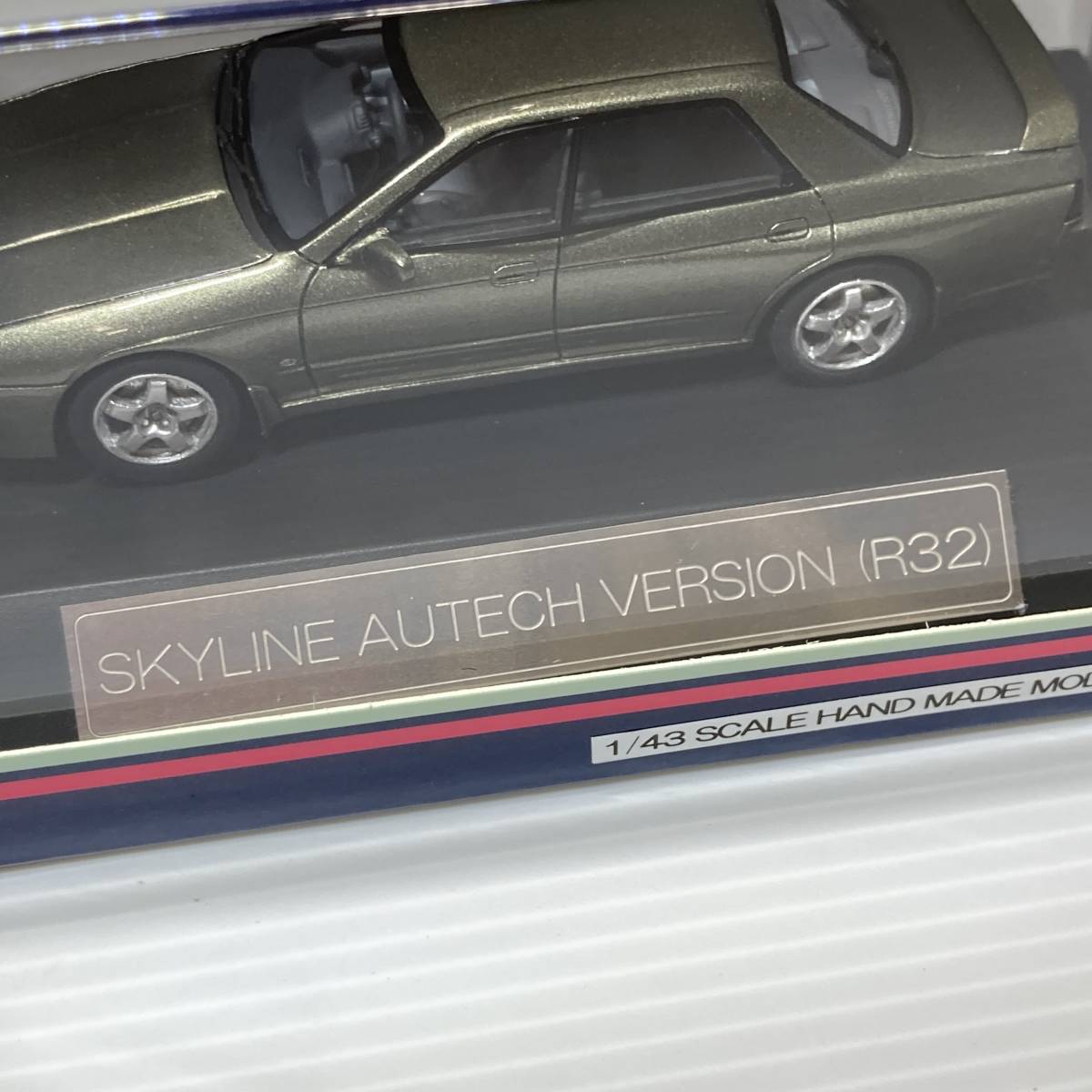 窓浮き 1/43 ハイストーリー スカイライン オーテックバージョン R32 HS012SP1 Hi-Story Skyline Autech version_画像3