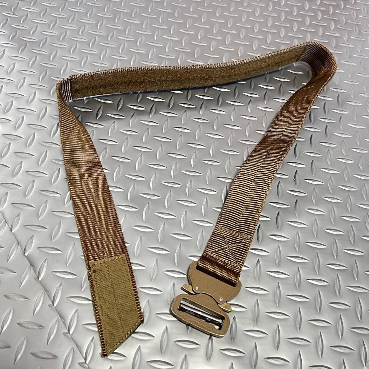 米軍放出品 TAC SHIELD BELT Made in USA リガーベルト SMALL グリーン　おしゃれ　 (INV W72)_画像7