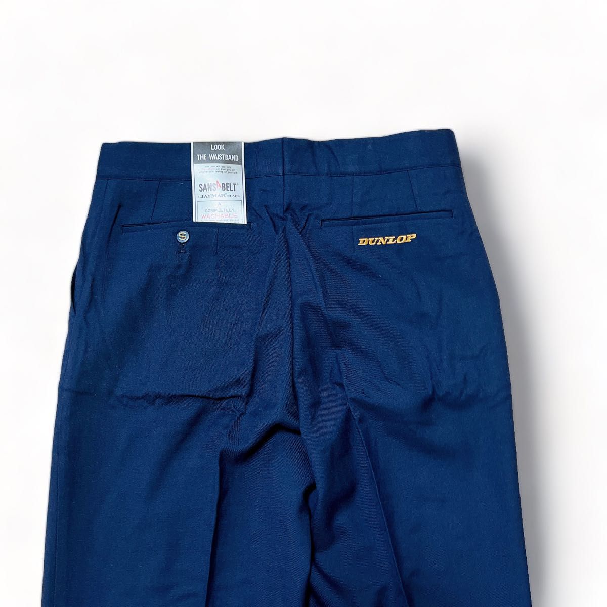 新品 ゴルフパンツ ウールブレンド ネイビー |フリマ