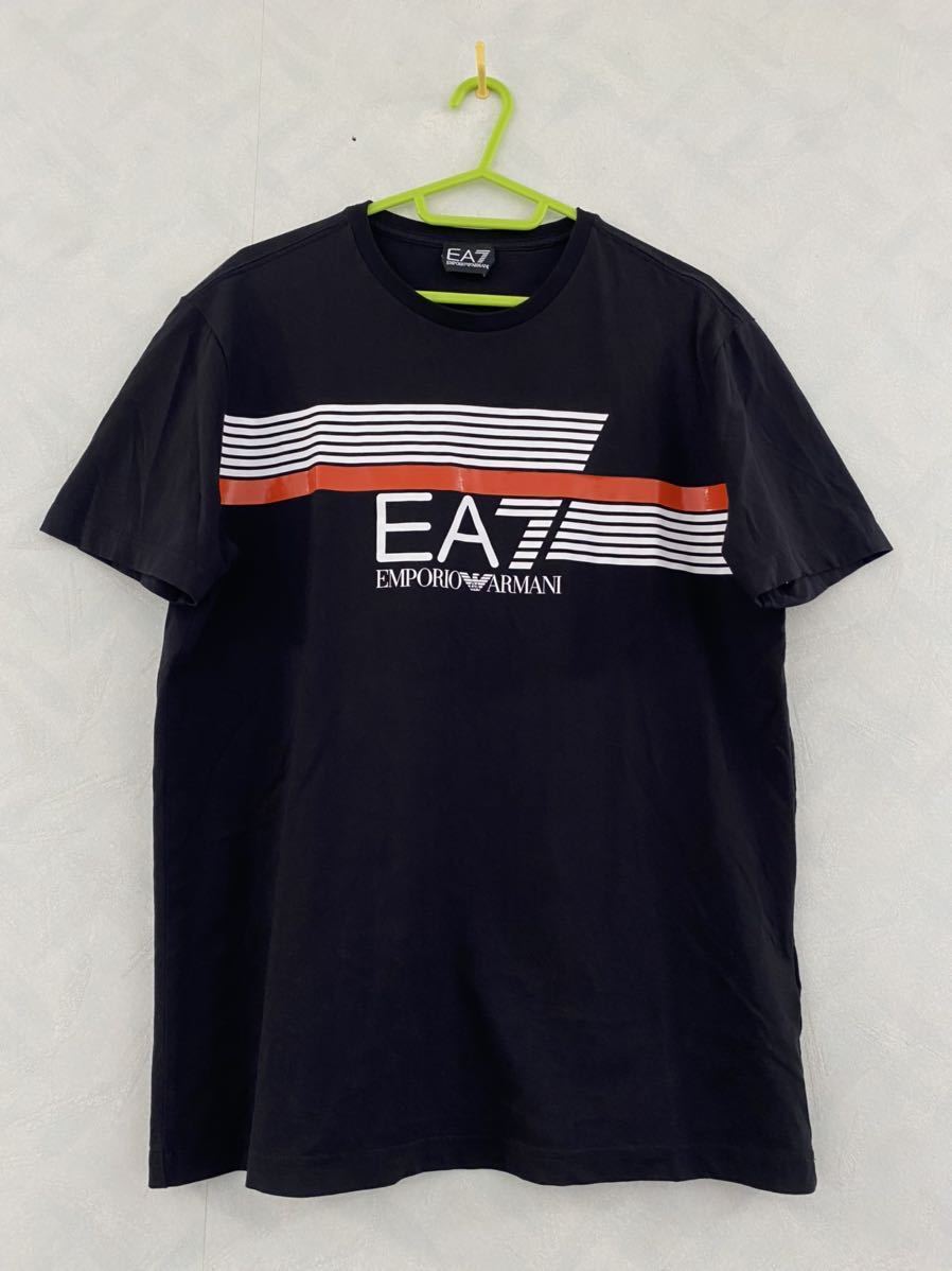 美品 EMPORIO ARMANI Tシャツ サイズL EA7 エンポリオアルマーニ