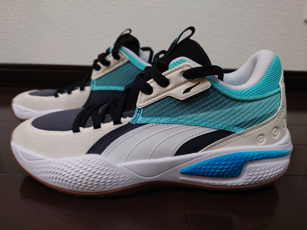 ( reference price 13200 jpy )PUMA COURT RIDER Summer Days Puma coat and rider summer Dayz basketball shoes 195662