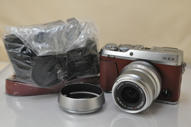 注目ブランド 23mm XF + X-E3 FUJIFILM 極上品 F2 Lens♪♪#5580EX WR