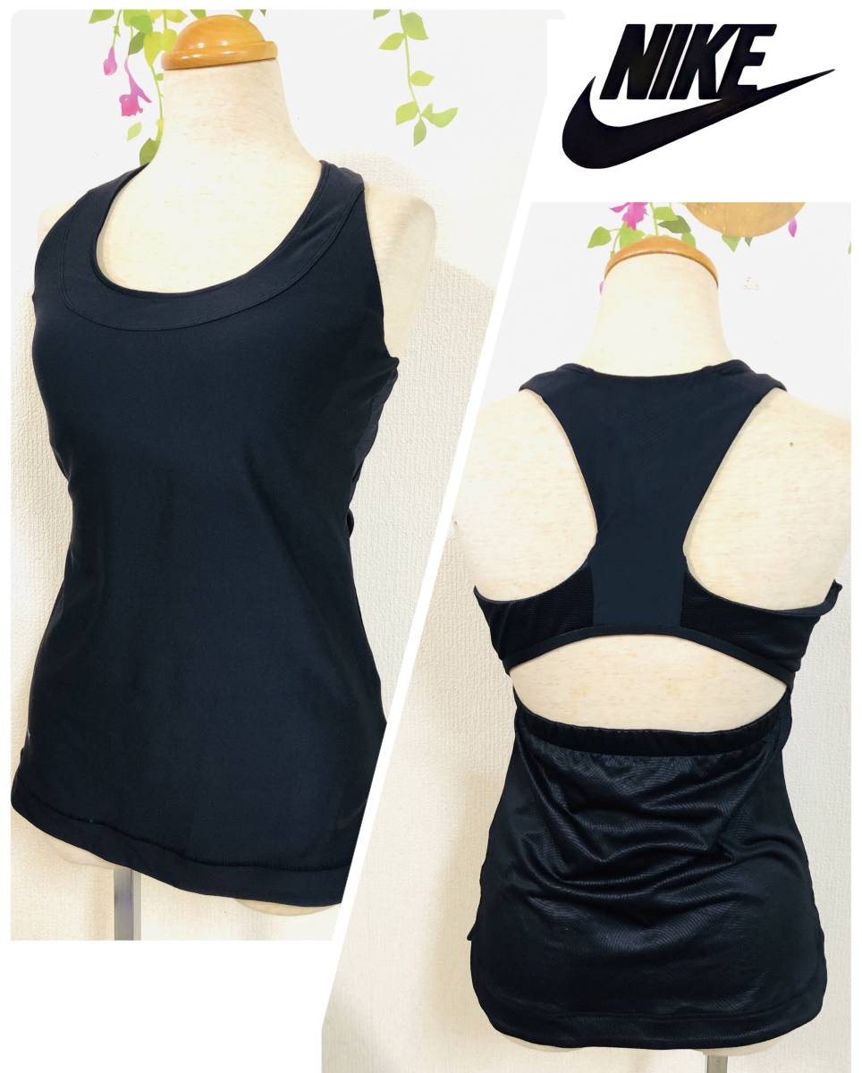 NIKE Nike DRY-FIT тренировка & Jim одежда черный cup есть женский M