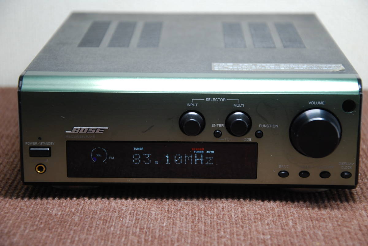 クラシック BOSE RA-8 コンパクトアンプ AM/FMチューナー 部品交換