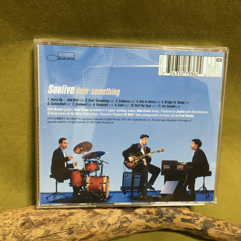 【送料無料】 Soulive - Doin' Something 【CD】 Blue Note - 7243 5 27936 2 4_画像2