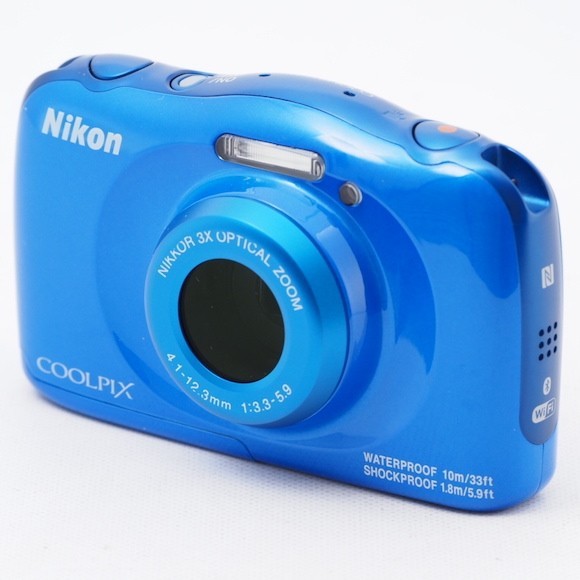 30％OFF】 防水 W100 COOLPIX デジタルカメラ ニコン Nikon W100BL