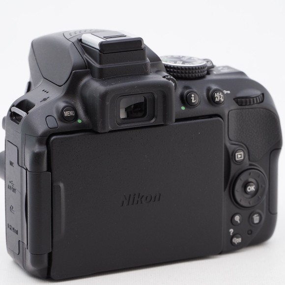 Nikon ニコン デジタル一眼レフカメラ D5300 AF-P ダブルズームキット ブラック D5300WZ3 #7392_画像4