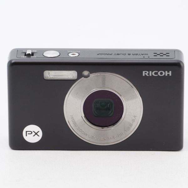 都内で RICOH リコー 防水デジタルカメラ PX ブラック コンパクト