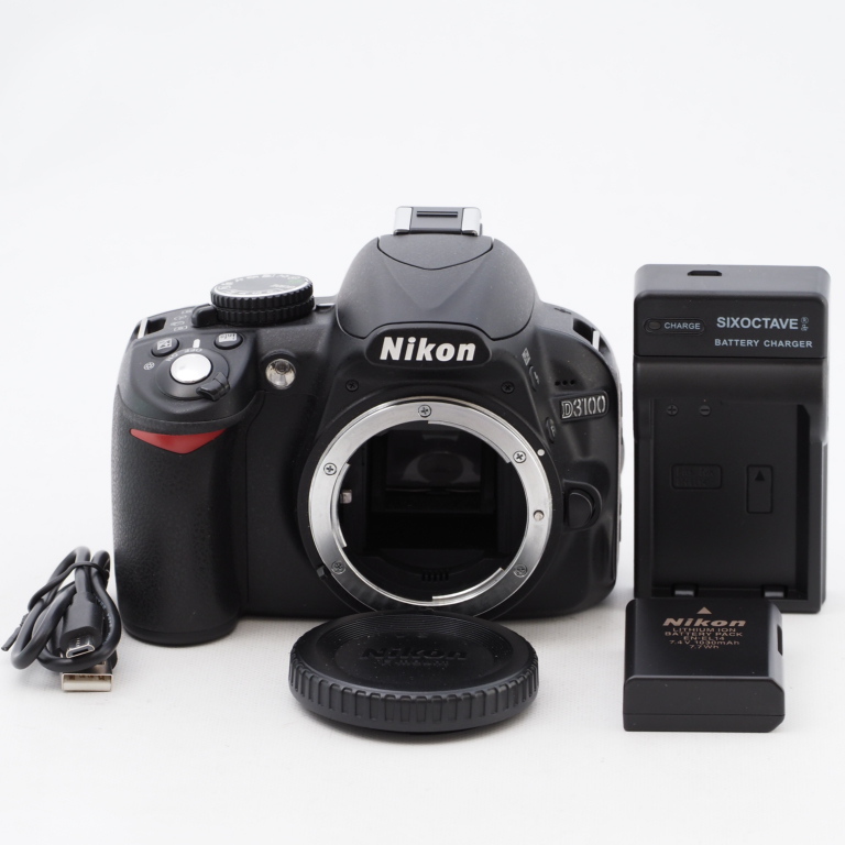 在庫格安 Nikon D3100 ボディ & 18-55mm VR レンズキット DGHoC