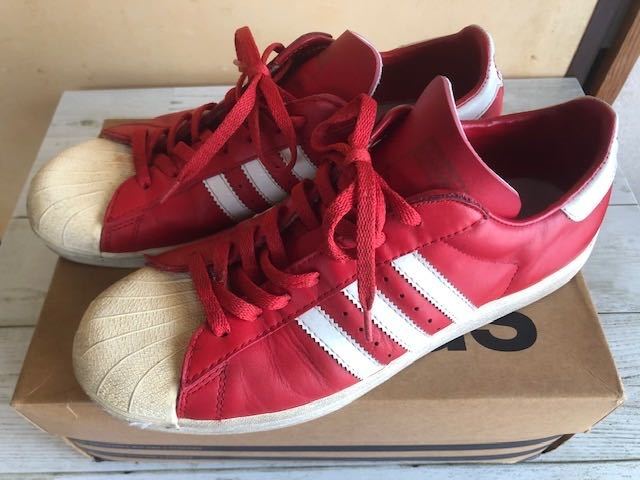 コンビニ受取対応商品】 adidas アディダス スーパースター 95年 赤