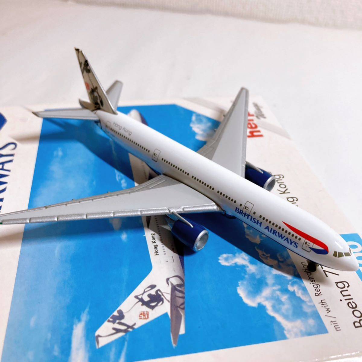 ヘルパ 英国航空 ボーイング 777-200 香港 1/500 【herpa