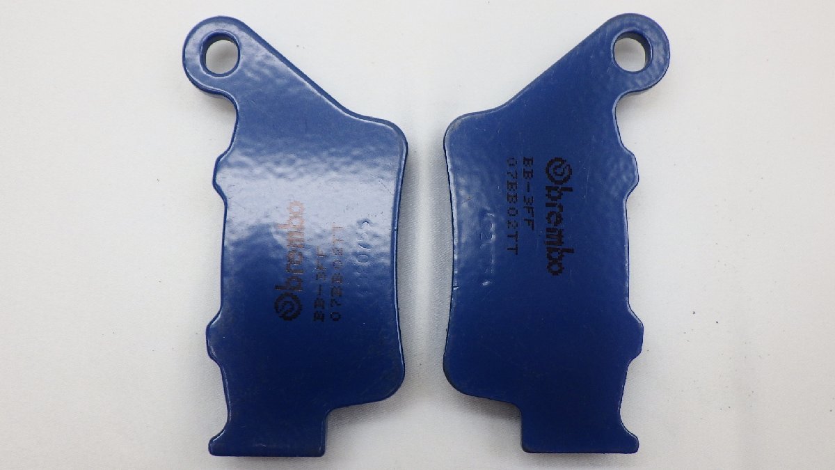 S23# тормоза "Брэмбо" накладка задний карбоновый керамика синий BMW F800GS S1000RR KTM690
