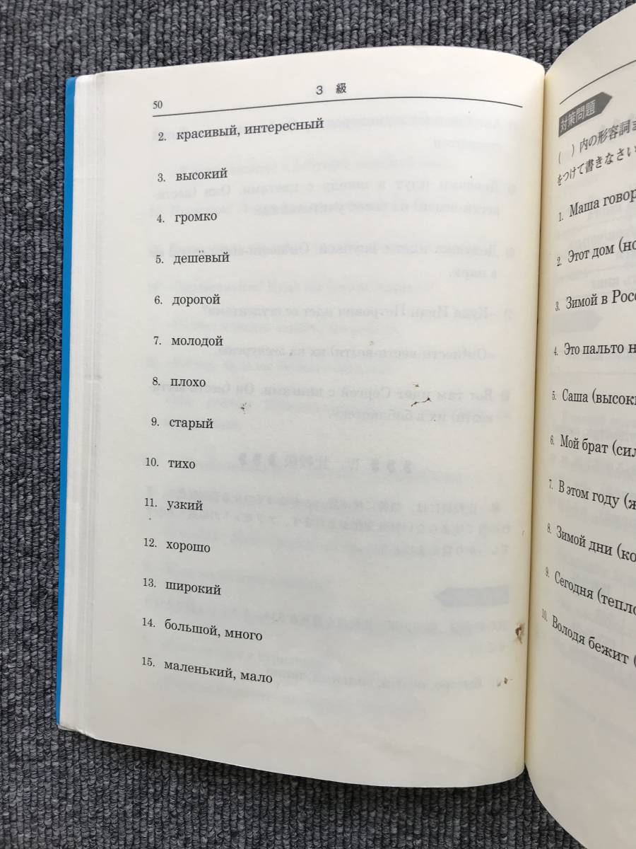 1031 ロシア語能力検定試験 合格への手引き―3級・4級対策問題集 1031 ロシア語能力検定試験 合格への手引き―3級・4級対策問題集