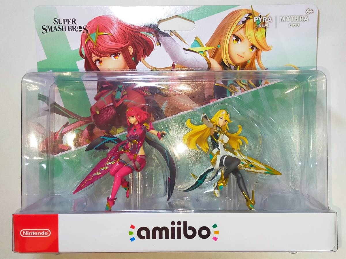 Yahoo!オークション - 未開封新品 amiibo ダブルセット ホムラ ヒカリ