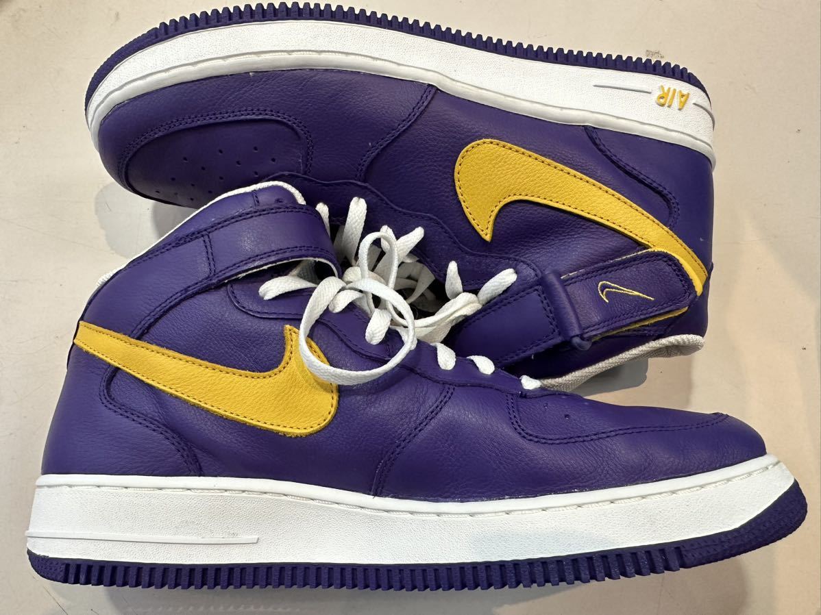 高い品質 LAKERS MID 1 FORCE AIR NIKE 2002 US13 624039-571 新品 30.0cm以上 高い品質 LAKERS MID 1 FORCE AIR NIKE 2002 US13 624039-571 新品 30.0cm以上