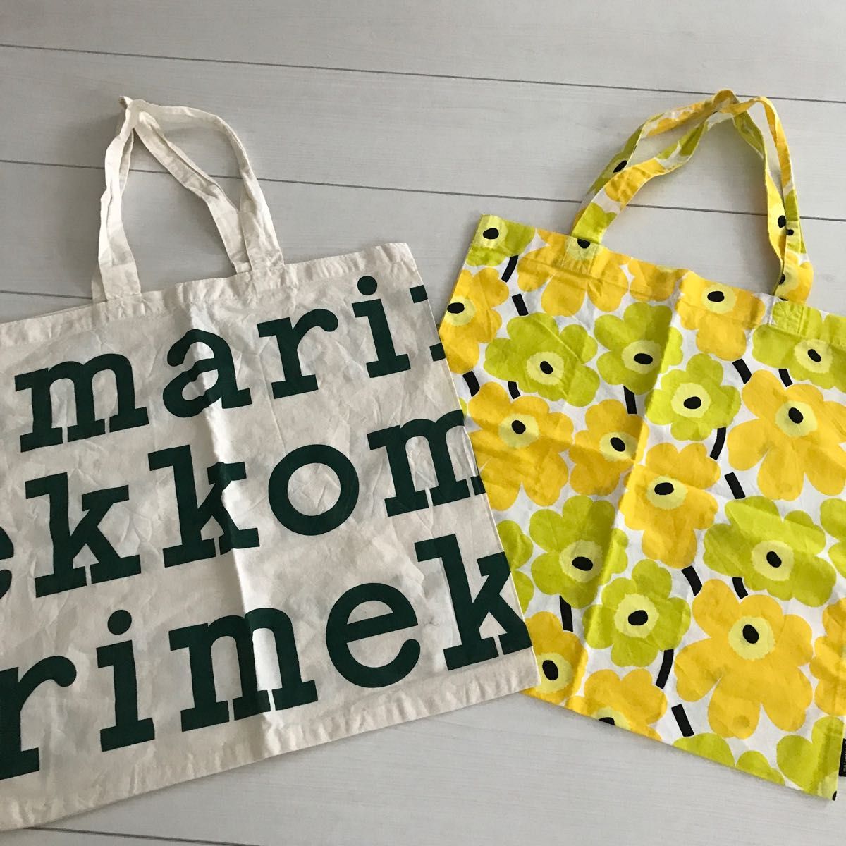 マリメッコ marimekko ノベルティ トートバッグ2枚セット|Yahoo マリメッコ marimekko ノベルティ トートバッグ2枚セット|Yahoo