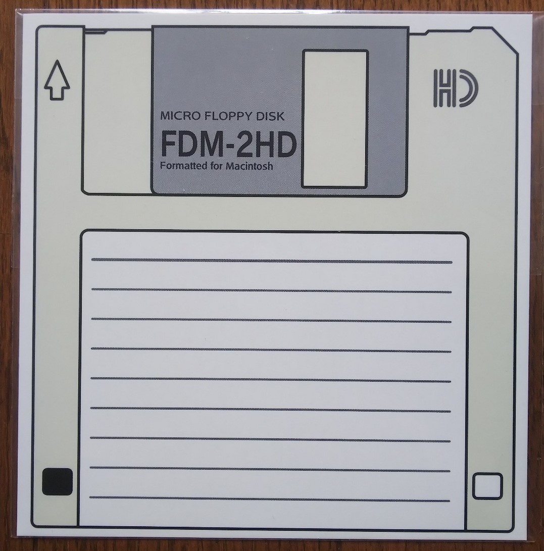 【新品未開封】ポストカード 3枚セット ビデオカセットテープ(VHS)ポストカード 3.5型フロッピーディスク(2HD)ポストカード_画像4