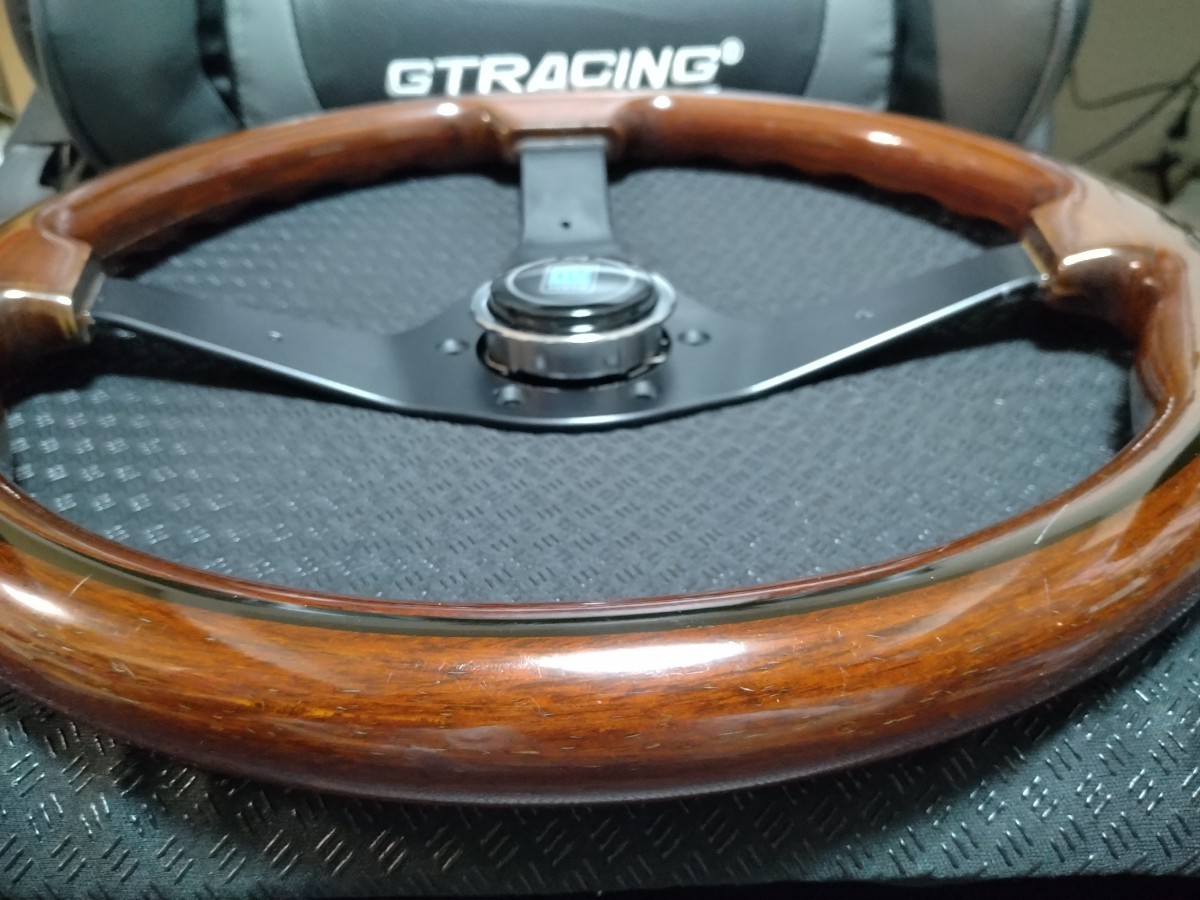 即決 NARDI ナルディ ウッドステアリング φ36 ブラックスポーク 即決 NARDI ナルディ ウッドステアリング φ36 ブラックスポーク