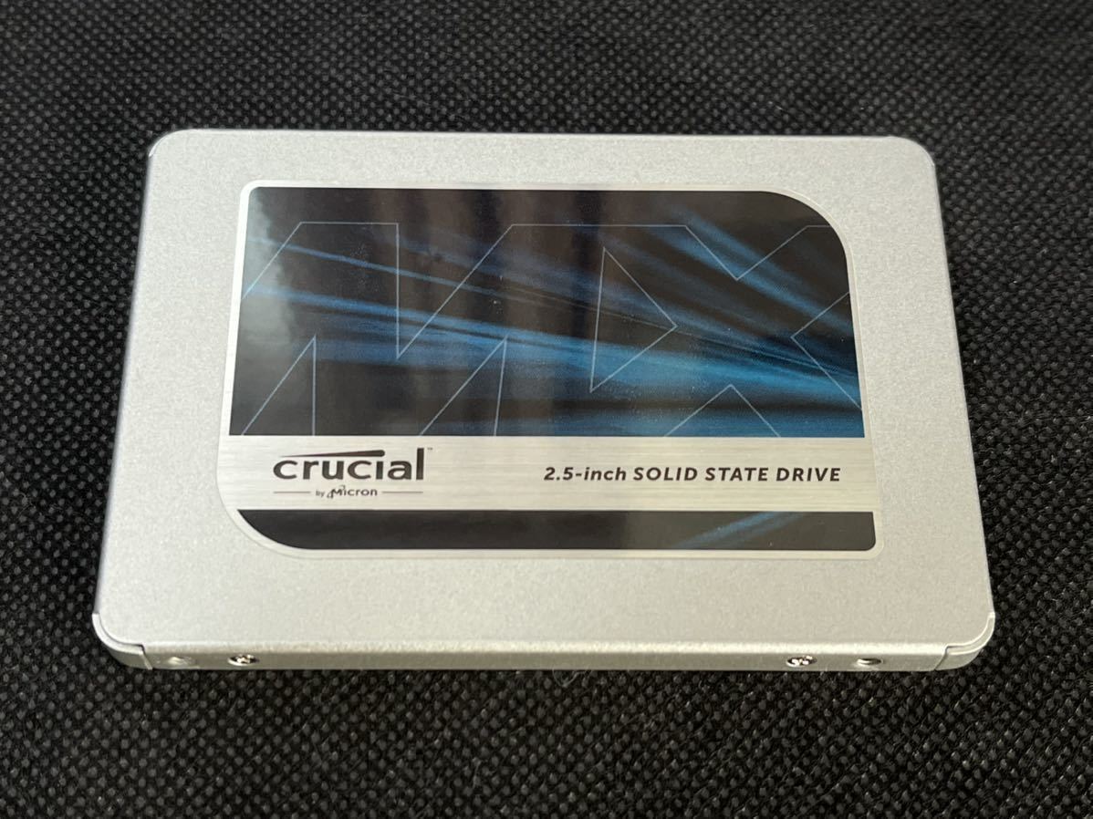 動作確認済み中古品】Crucial MX500 500GB 2.5インチSATA SSD