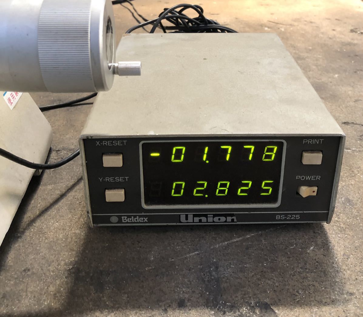 品】Sigmet Union 顕微鏡、Union BELDEX スケールメーターBS-225-