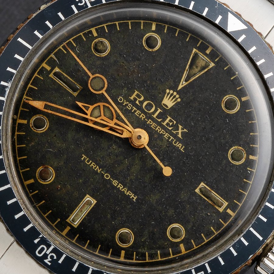  price decline negotiations possible * illusion mirror face lacquer black tropical 1954 year radio-controller um night light * Rolex ta-no graph Ref.6202*giruto long needle big dot Cal.645
