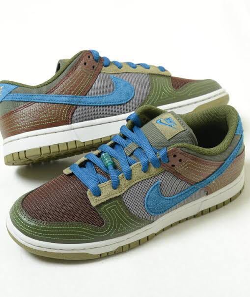 NIKEナイキ　ダンクLOW NH DR0159-200 カカオワオ　マリーナーラフグリーン　27.5cm_画像2