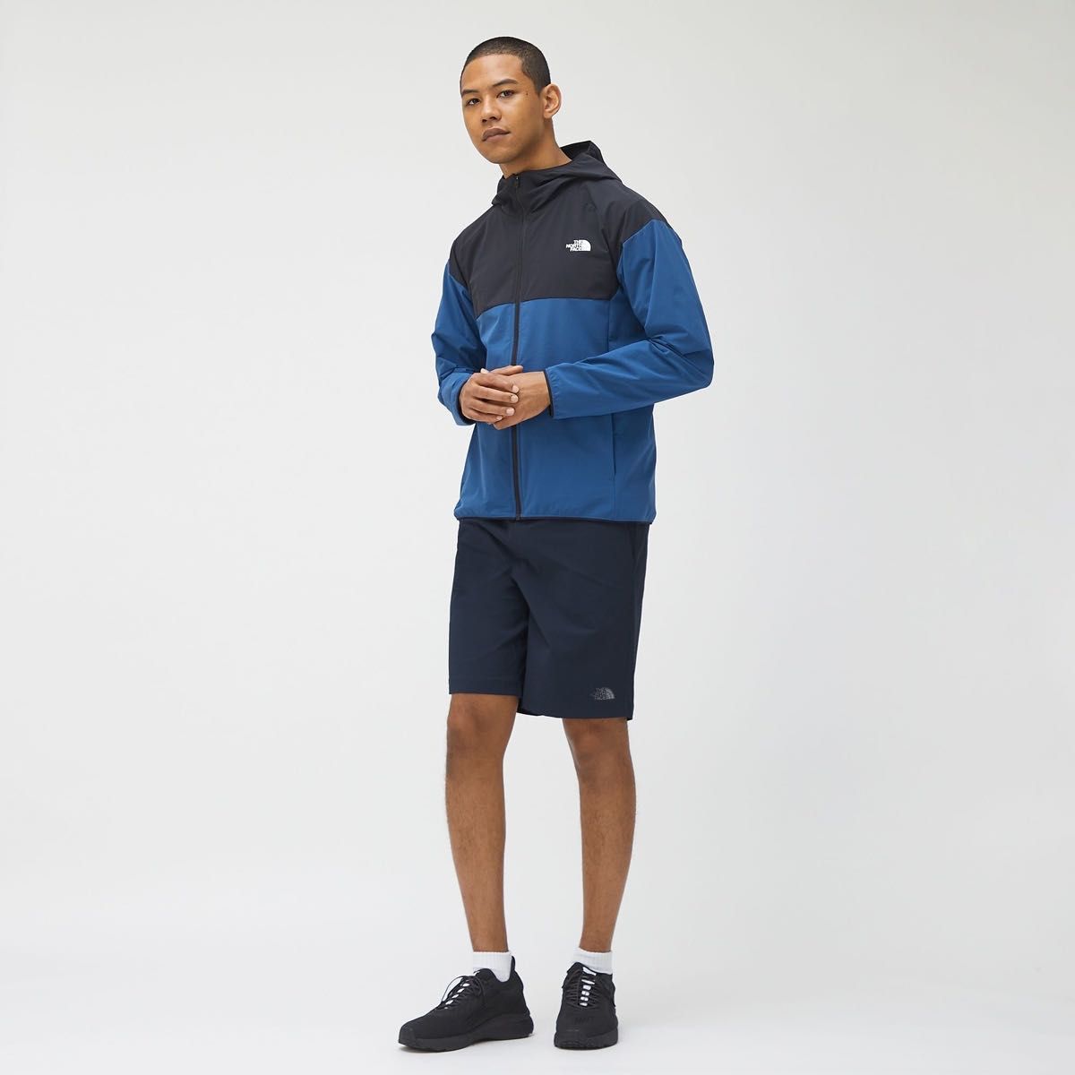 THE NORTH FACE ザノースフェイス ショートパンツ トレーニングリブショーツ ブラック(黒) メンズM 新品