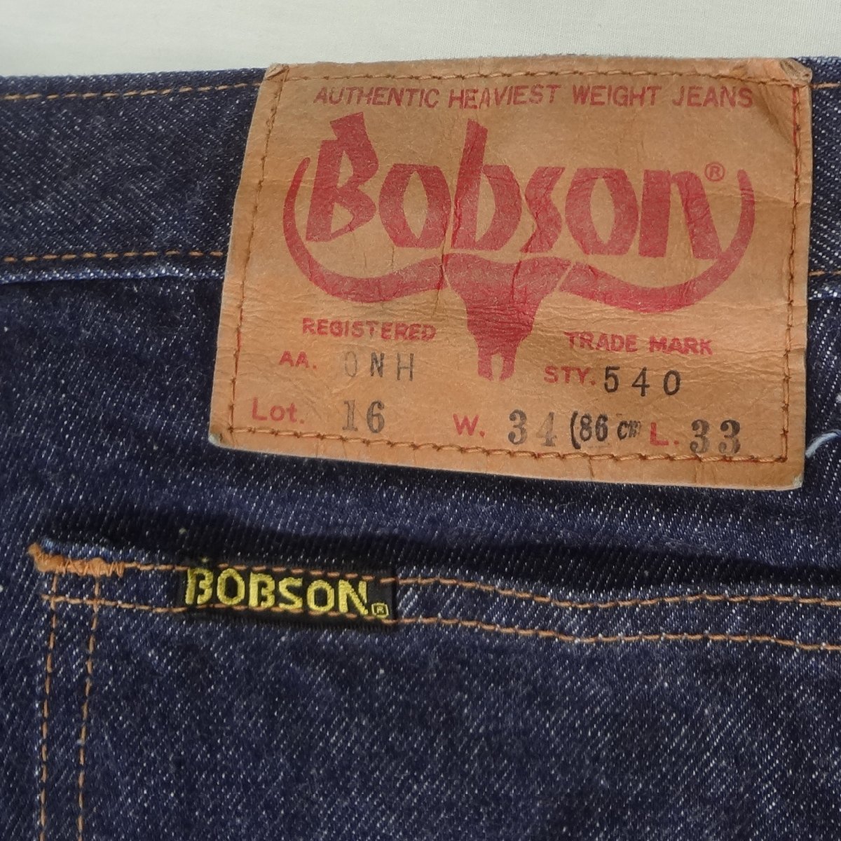 W34 дюймовый Bobson BOBSON джинсы Flare bell низ труба ji- хлеб кнопка fly 