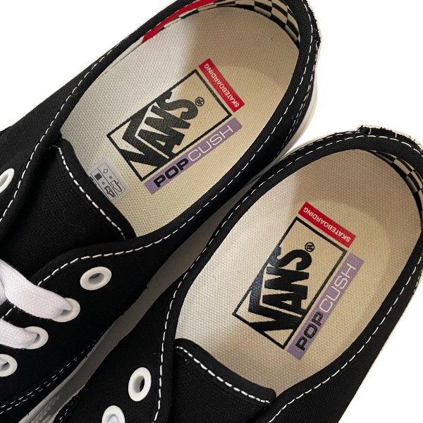 格安VANSバンズ SKATE AUTHENTIC PRO オーセンティックプロ BLACKスエード 27.5cm新品未使用_画像3