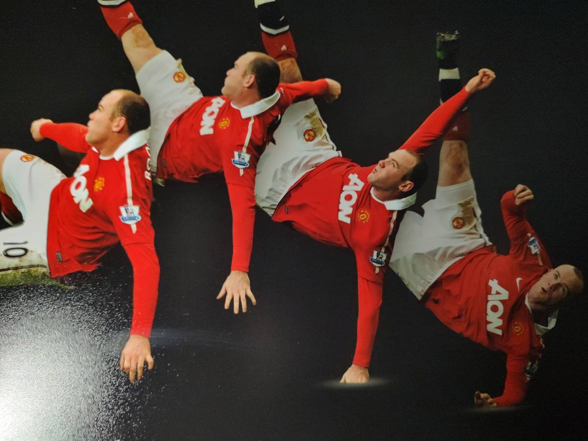 Wayne Rooney(ウェイン・ルーニー) サイン photo-03 Wayne Rooney(ウェイン・ルーニー) サイン photo-03