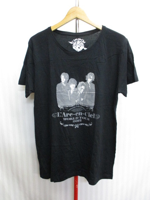 ラルクアンシエル L'Arc-en-Ciel Tシャツ メンズM ツアーTシャツ 半袖シャツ 半袖カットソー バンドTシャツ ロックTシャツ 07131の画像1