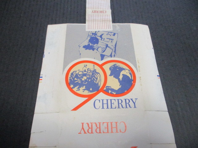 память сигареты упаковка Cherry промышленность образование 90 год память Япония ... фирма времена 