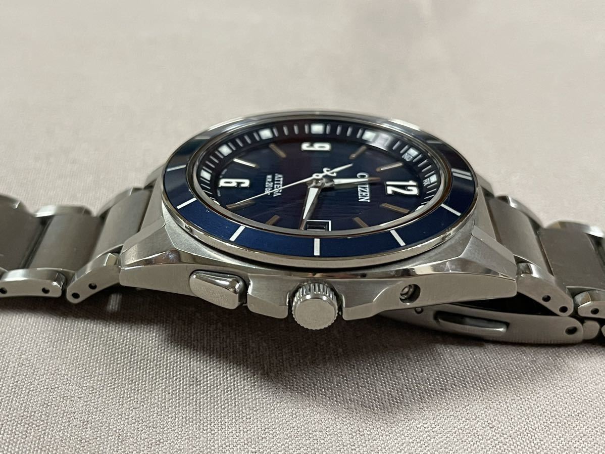 1円スタート】CITIZEN ATTESA シチズン アテッサ H110-T016766 エコ