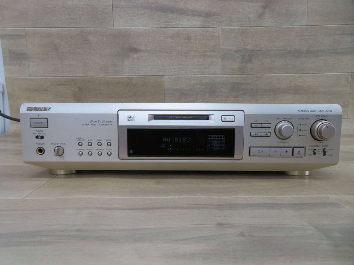 SONY ソニー MDS-JE700 MDレコーダー - 通販 - salva.lt