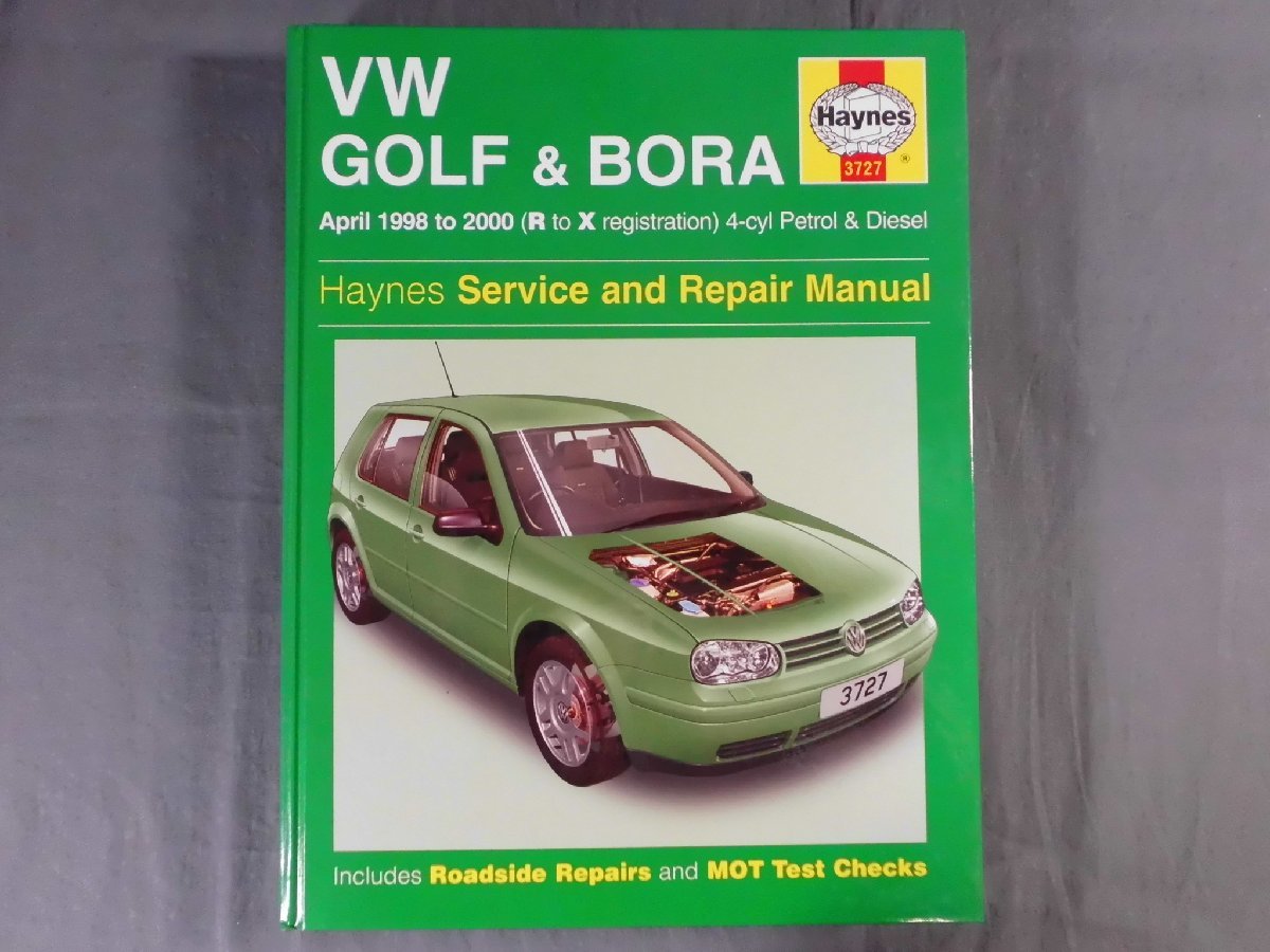 0D3F5　[洋書]　VW GOLF&BORA Service and Repair Manual　フォルクスワーゲン　2006年　Haynes_画像1