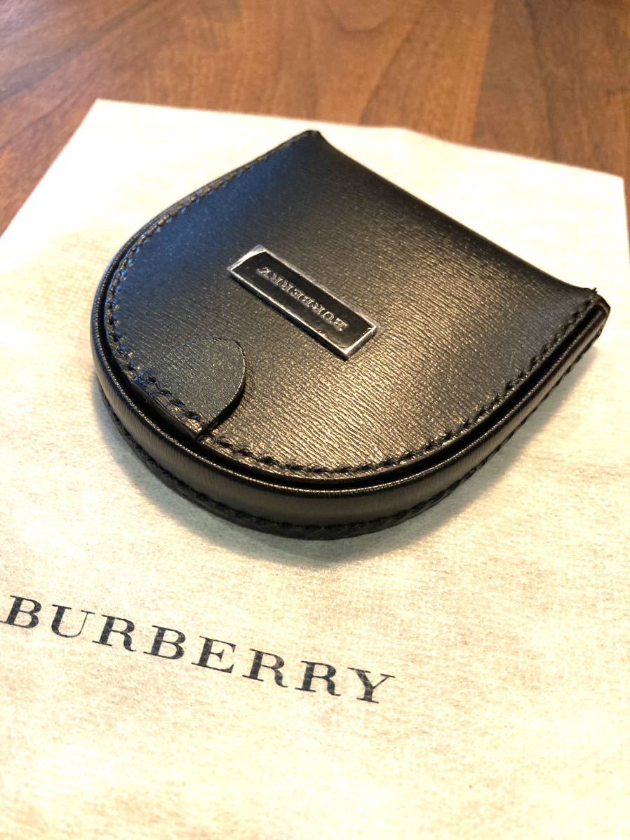 新品本物】 ◇ 未使用品 ◇ BURBERRY 黒 ノバチェック 小銭入れ 財布