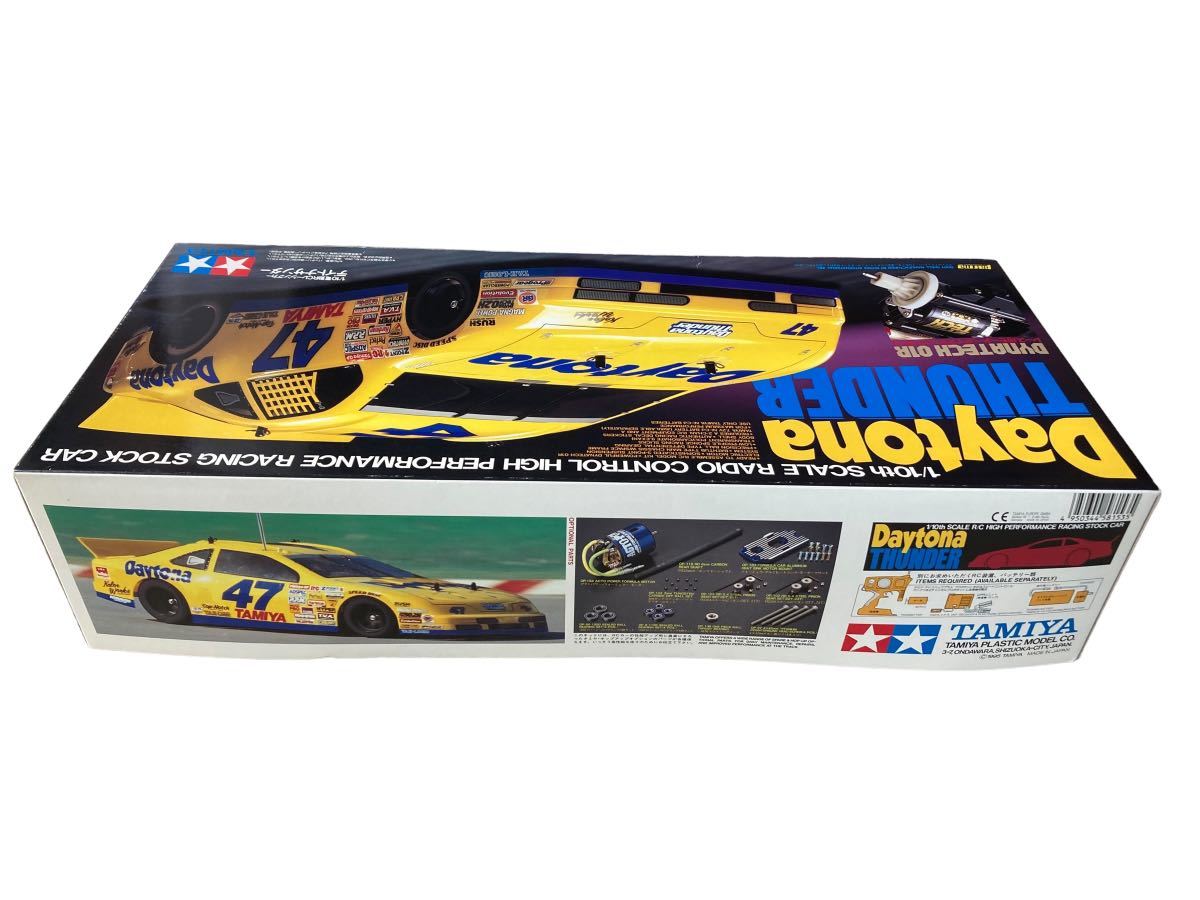 未組立】タミヤ TAMIYA 1/10 RCカー DAYTONA THUNDER デイトナ 未組立】タミヤ TAMIYA 1/10 RCカー DAYTONA THUNDER デイトナ