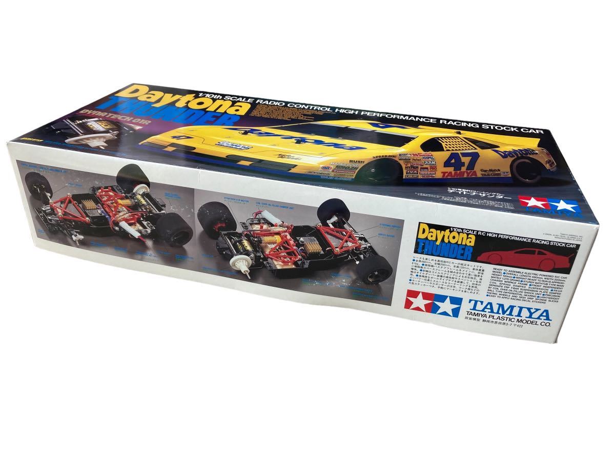 未組立】タミヤ TAMIYA 1/10 RCカー DAYTONA THUNDER デイトナ 未組立】タミヤ TAMIYA 1/10 RCカー DAYTONA THUNDER デイトナ