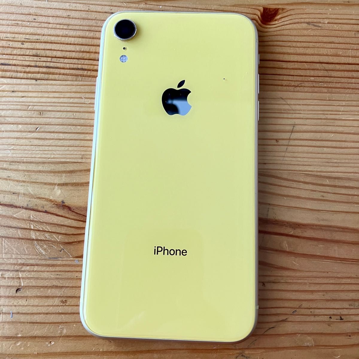 iPhone XR 128GB イエロー SIMロック解除済-