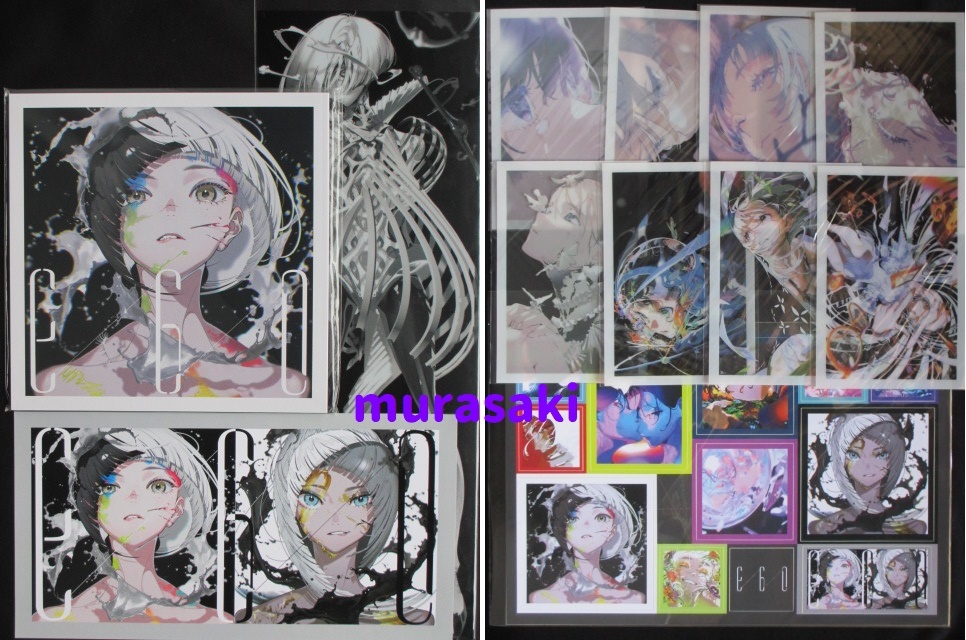 米山舞 個展 ART BOOK EGO クリアポスター BONE クリアポストカード