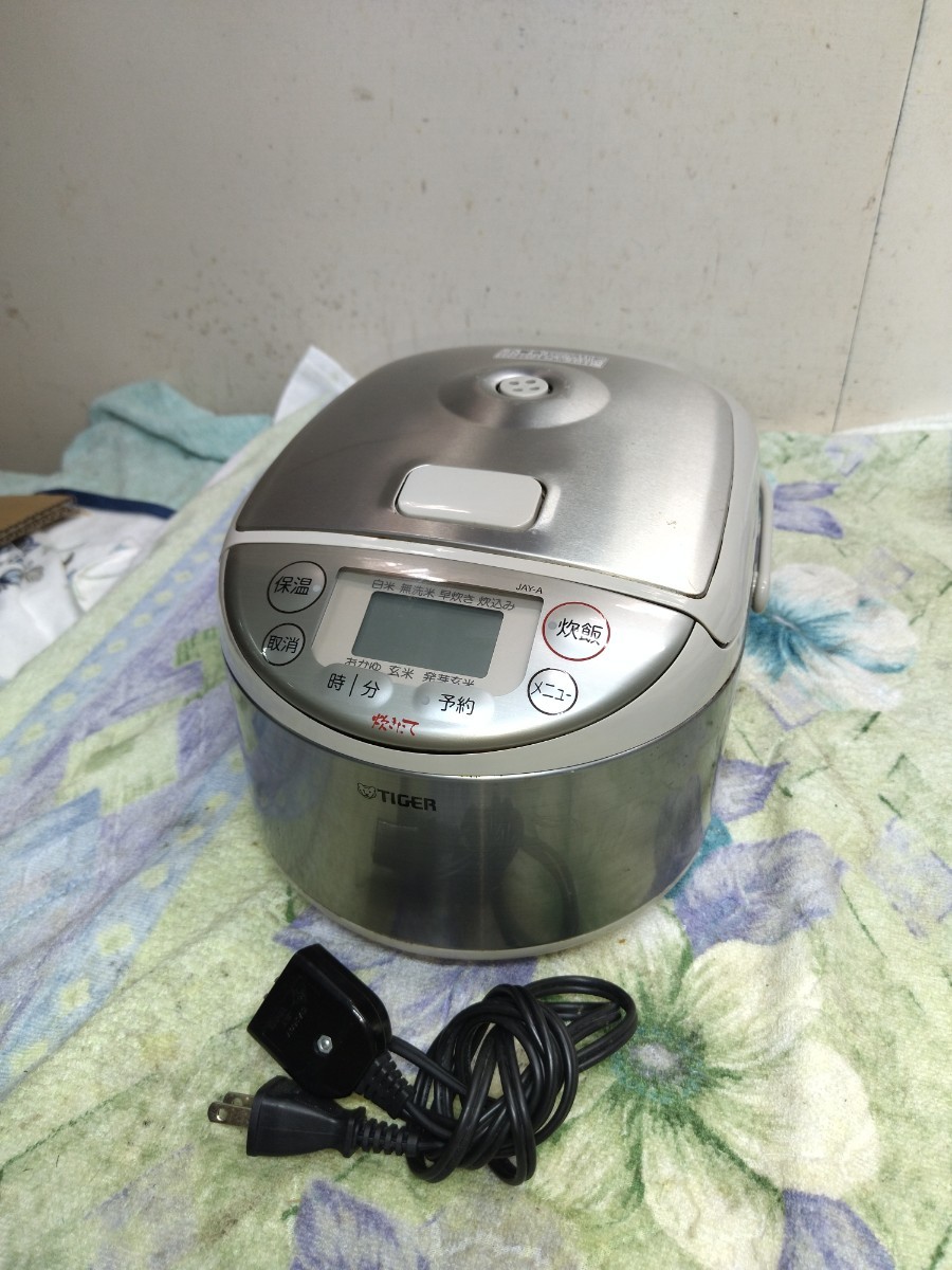 TIGER マイコン 炊飯ジャー 炊飯器 JAY-A550 タイガー 2007年製 TIGER マイコン 炊飯ジャー 炊飯器 JAY-A550 タイガー 2007年製