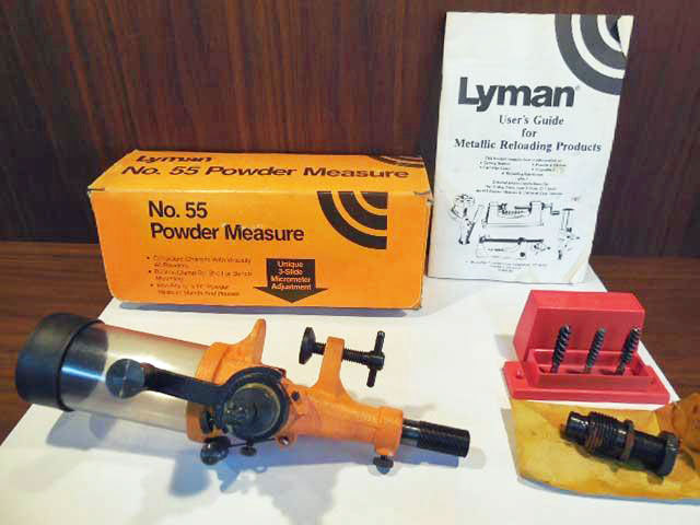 送料無料 ライマン パウダーメジャー No.55 火薬装填器 ◆ Lyman Powder Measure_画像1