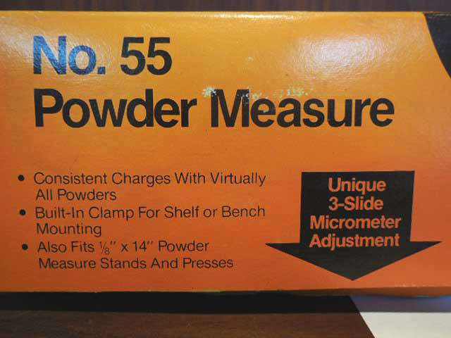 送料無料 ライマン パウダーメジャー No.55 火薬装填器 ◆ Lyman Powder Measure_画像7