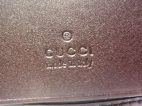 ■新品■未使用■ GUCCI グッチ インターロッキングG GG柄 GGキャンバス 6連 キーケース 鍵入れ メンズ レディース ブラウン系 AN5272_画像4