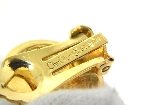 1円 ChristianDior ディオール ヴィンテージ フェイクパール ライン