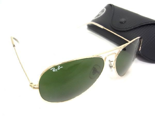1円 □美品□ Ray-Ban レイバン RB3025 L0205 アビエーターラージ