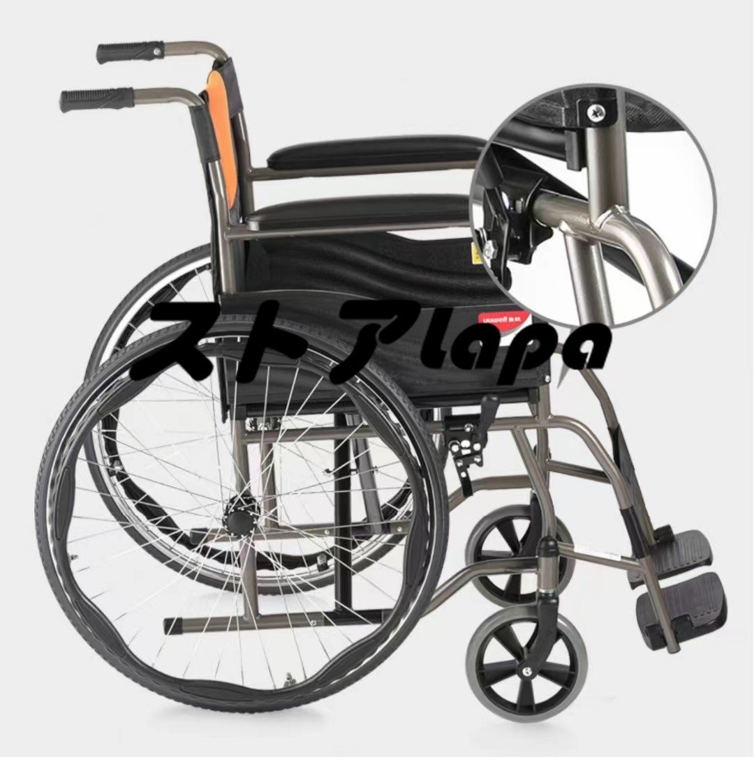 品質保証 歩行器 高齢者 屋外 老人 座れる 折りたたみ 車椅子 ブレーキ 軽量 介護 歩行補助具 L679の画像2