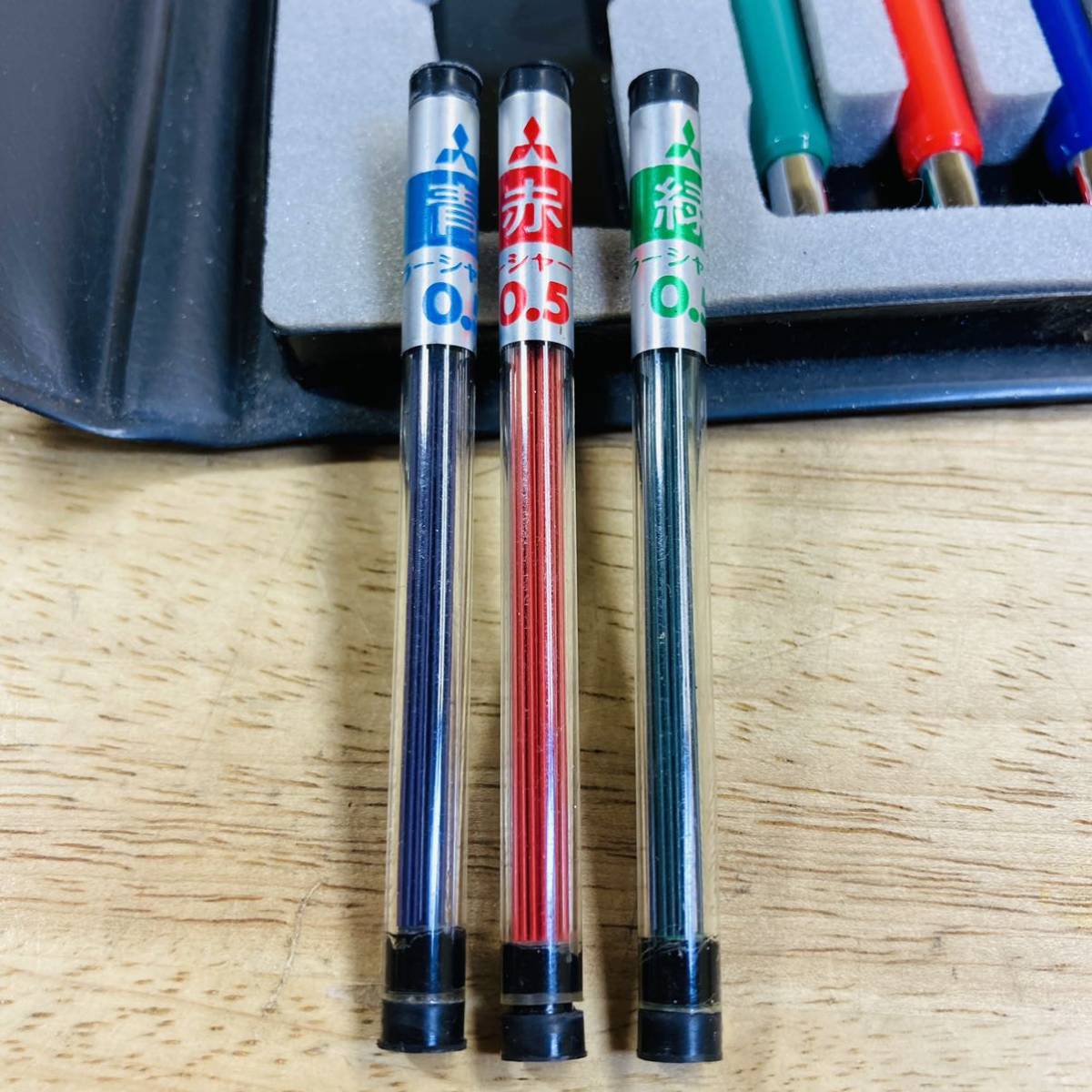 未使用 廃盤 MITSUBISHI 三菱鉛筆 シャーペン COLOR SHARP カラー