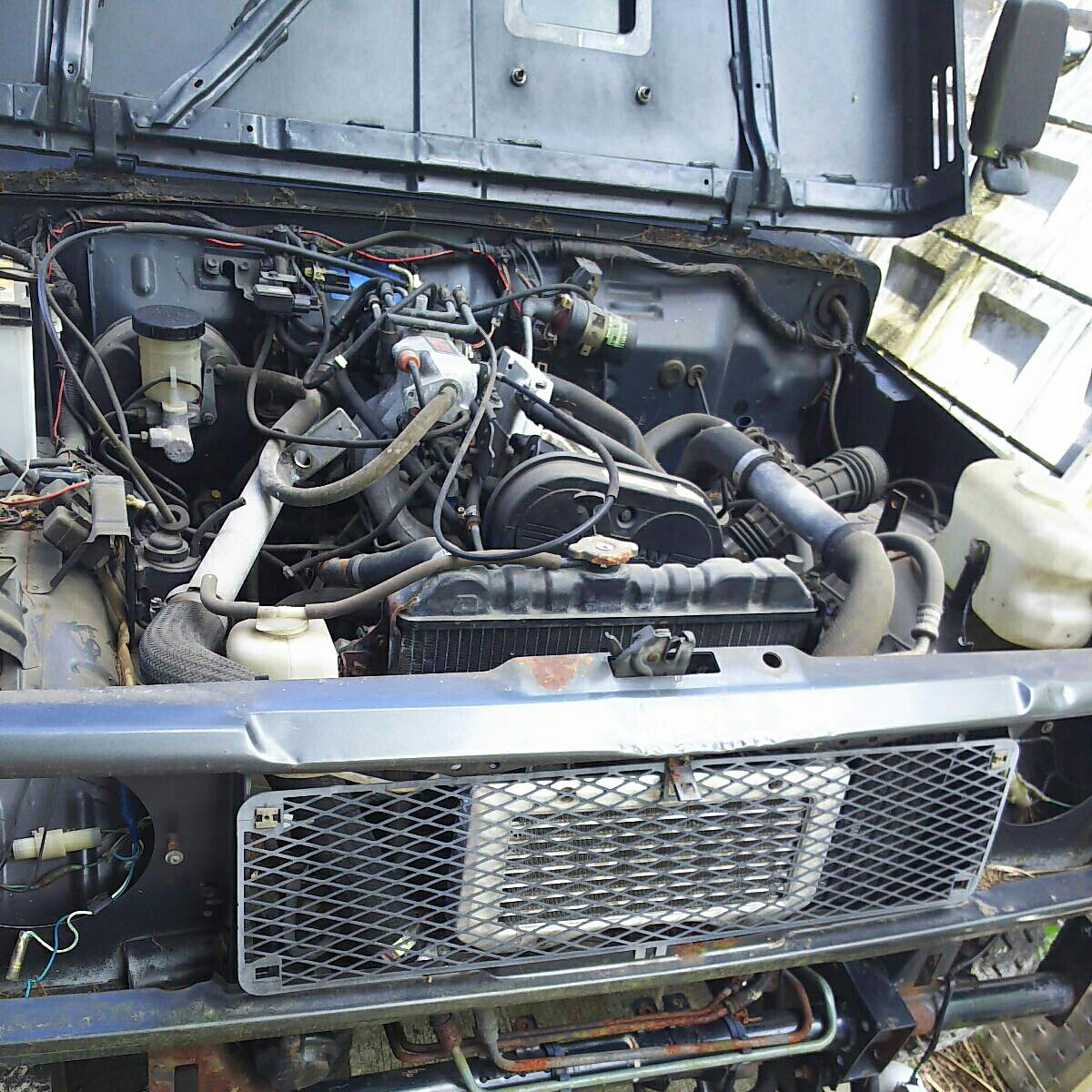  part removing Suzuki Jimny 660cc immovable car Works engine installing 
